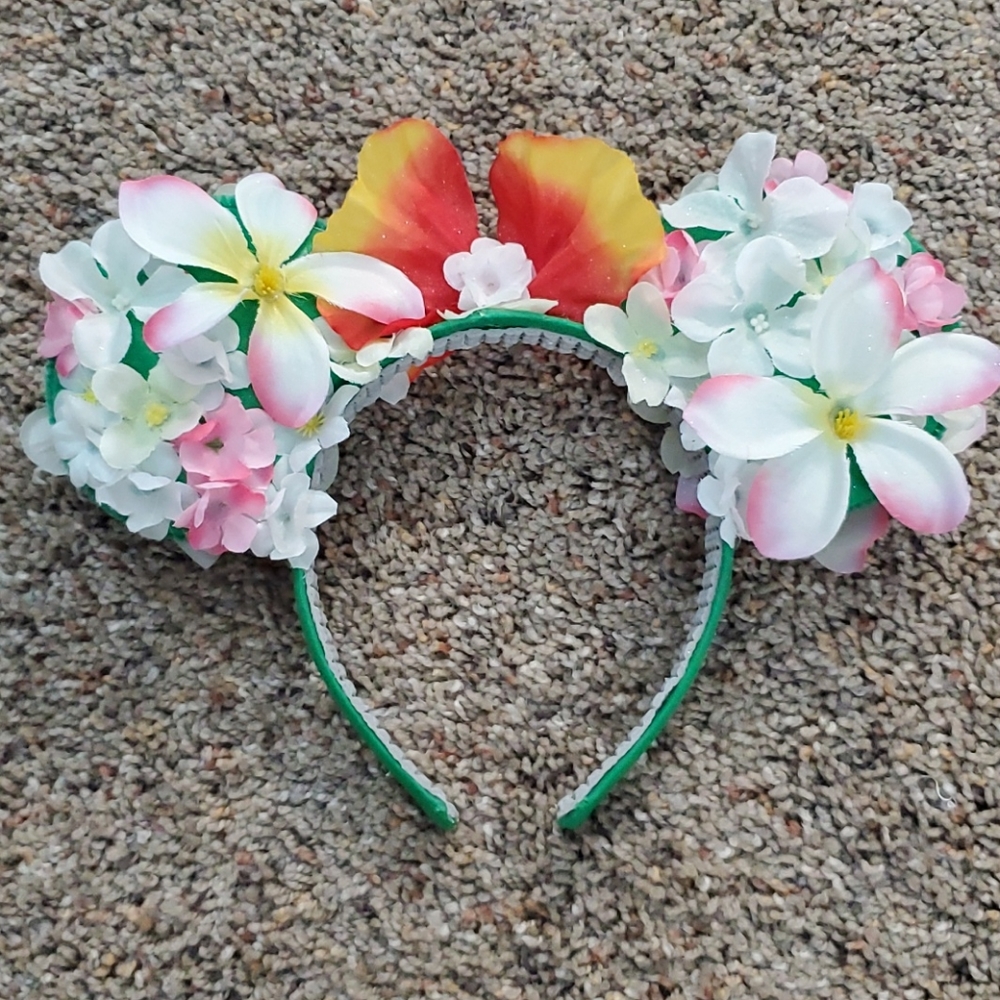 Flower Disney Ears Headband